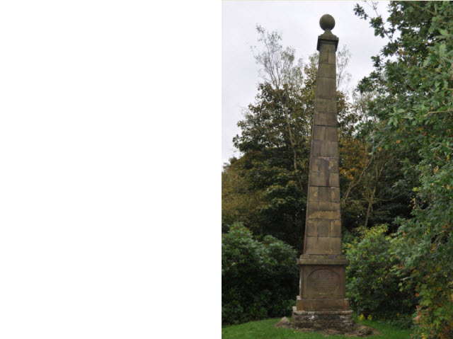 Wellington Monument Bispham Hall